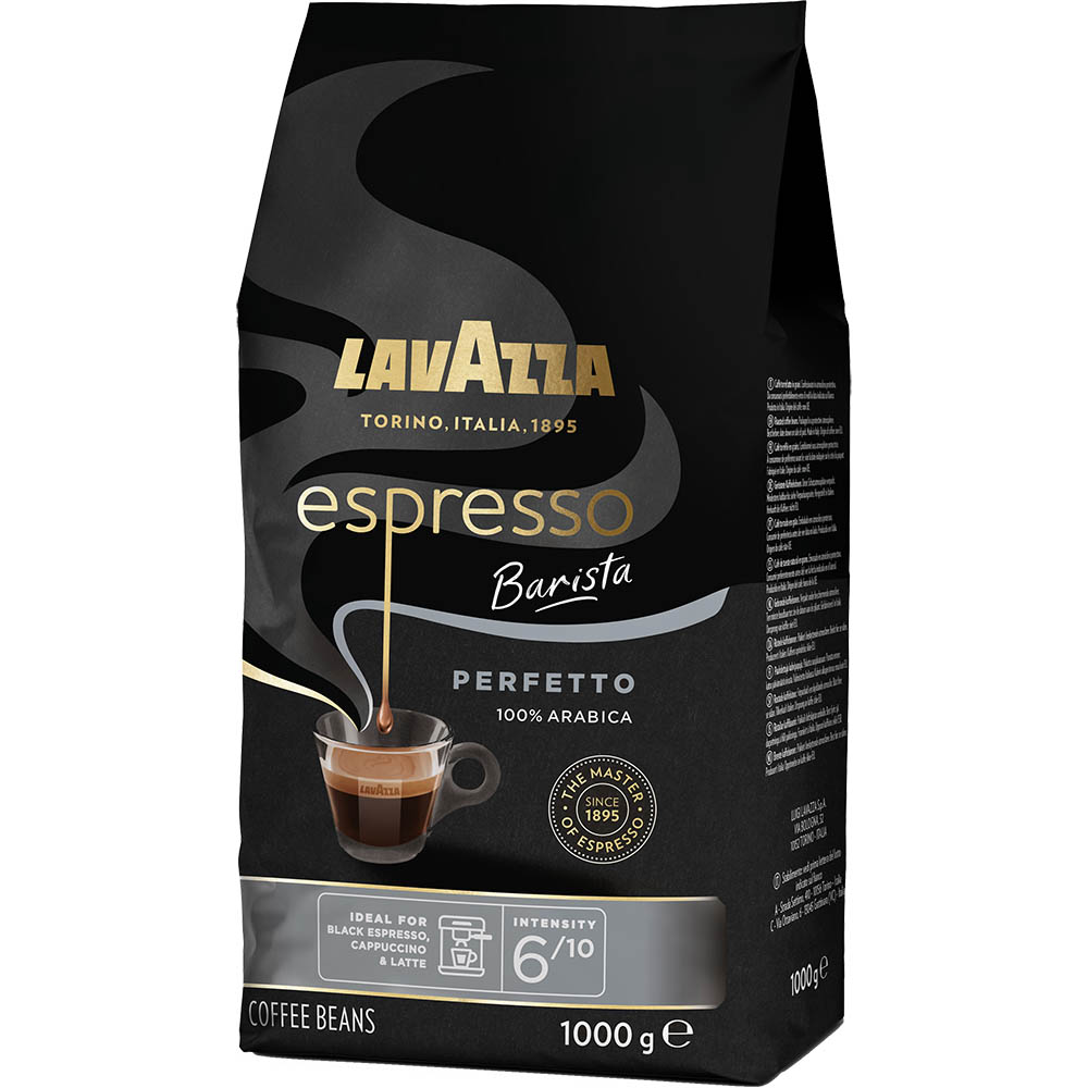 Image for LAVAZZA ESPRESSO BARISTA PERFETTO COFFEE BEANS 1KG from Barkers Rubber Stamps & Office Products Depot