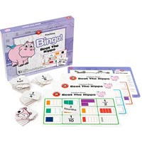 learning can be fun beat the hippo bingo fractions game