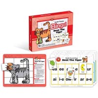 learning can be fun beat the tiger bingo double sounds game