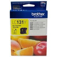 brother lc131y ink cartridge yellow