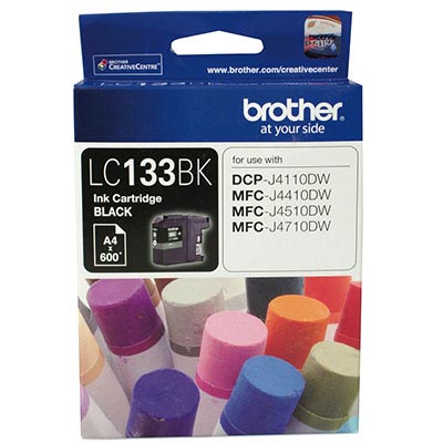 Image for BROTHER LC133BK INK CARTRIDGE BLACK from MOE Office Products Depot Mackay & Whitsundays