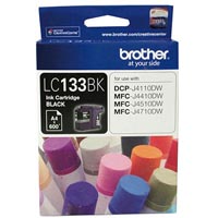 brother lc133bk ink cartridge black