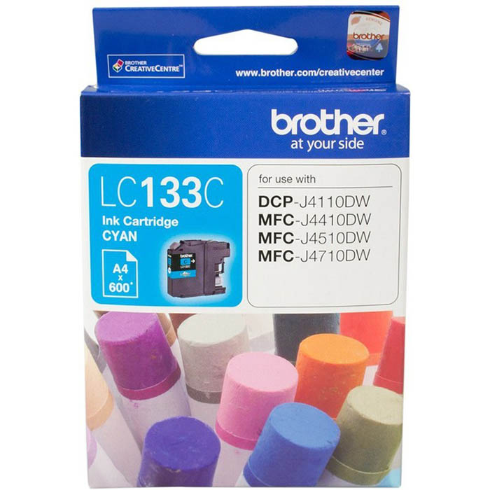 Image for BROTHER LC133C INK CARTRIDGE CYAN from Office Products Depot