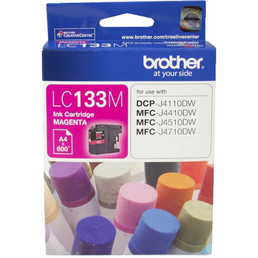 Image for BROTHER LC133M INK CARTRIDGE MAGENTA from MOE Office Products Depot Mackay & Whitsundays