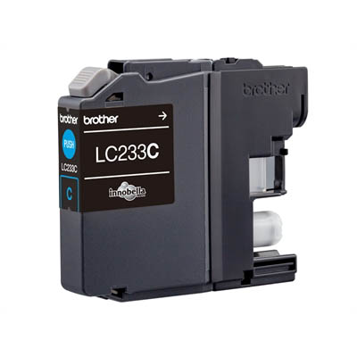 Image for BROTHER LC233C INK CARTRIDGE CYAN from MOE Office Products Depot Mackay & Whitsundays