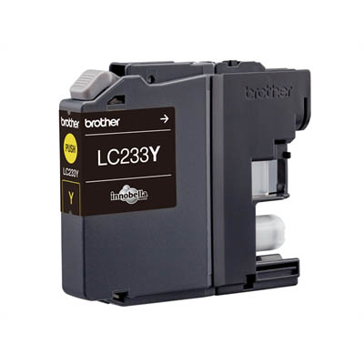 Image for BROTHER LC233Y INK CARTRIDGE YELLOW from Office Products Depot