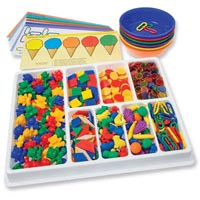 educational colours counting and sorting kit 650 pieces