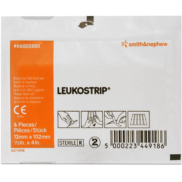 Image for LEUKOSTRIP WOUND CLOSURE STRIPS PACK 6 from Albany Office Products Depot