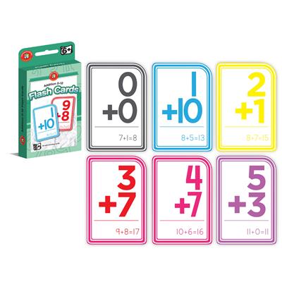 Image for LEARNING CAN BE FUN FLASHCARDS ADDITION 0-12 from Albany Office Products Depot