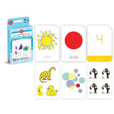 Image for LEARNING CAN BE FUN FLASHCARDS COLOURS, SHAPES AND EARLY NUMBERS from MOE Office Products Depot Mackay & Whitsundays