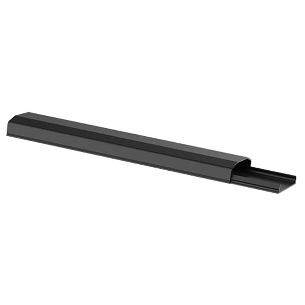 Image for BRATECK PLASTIC CABLE COVER 250MM BLACK from Office Products Depot