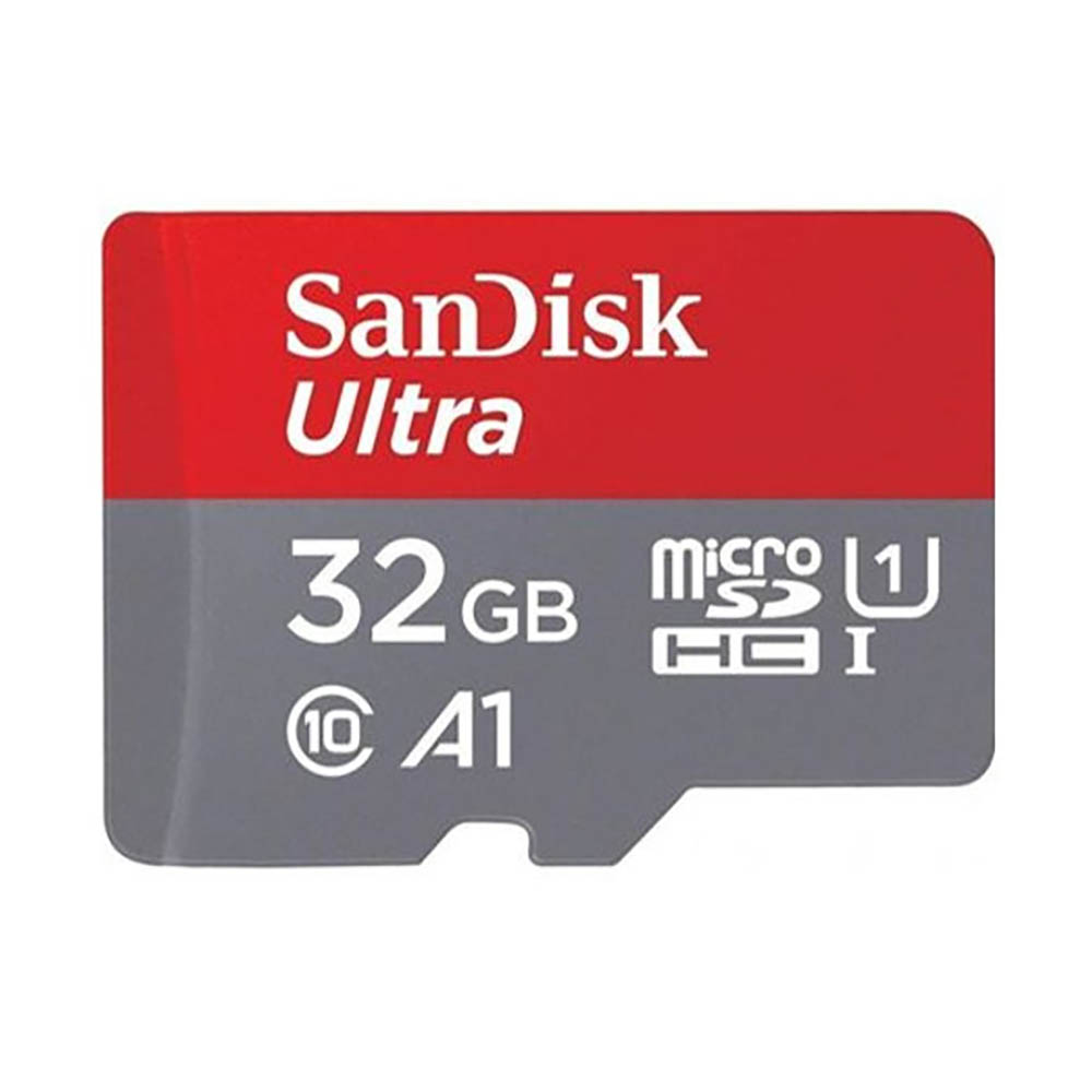 Image for SANDISK ULTRA MICRO SD MEMORY CARD 32GB RED from Margaret River Office Products Depot
