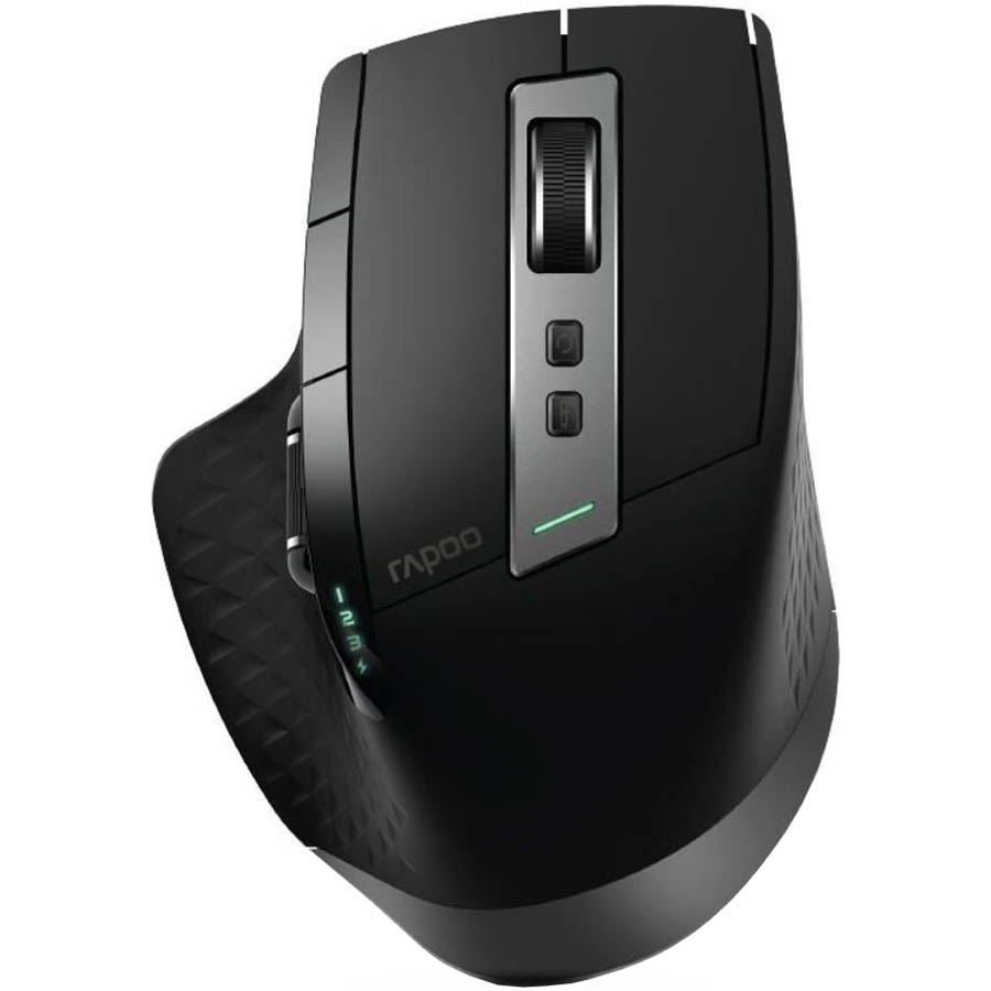 Image for RAPOO MT750S MULTI-MODE MOUSE WIRELESS BLACK from MOE Office Products Depot Mackay & Whitsundays