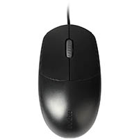 rapoo n100 wired optical mouse black