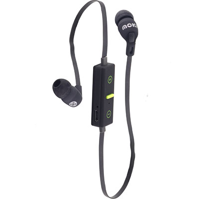 Image for MOKI EXO EVOLVE BLUETOOTH EARPHONES BLACK from Office Products Depot Gold Coast
