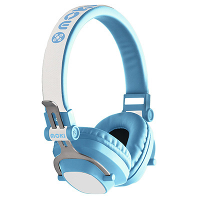 Image for MOKI EXO KIDS BLUETOOTH HEADPHONES BLUE from OFFICEPLANET OFFICE PRODUCTS DEPOT