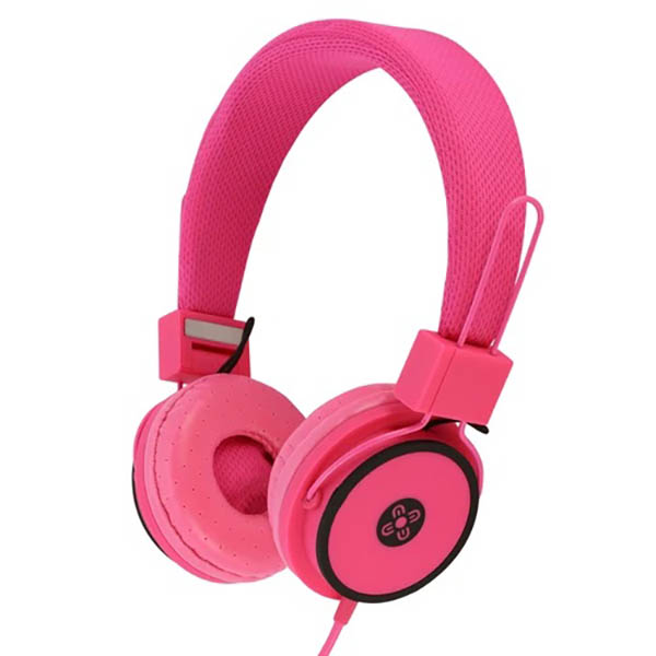 Image for MOKI HYPER HEADPHONES PINK from MOE Office Products Depot Mackay & Whitsundays