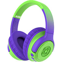 moki mixi kid safe volume limited headphone wireless green/purple