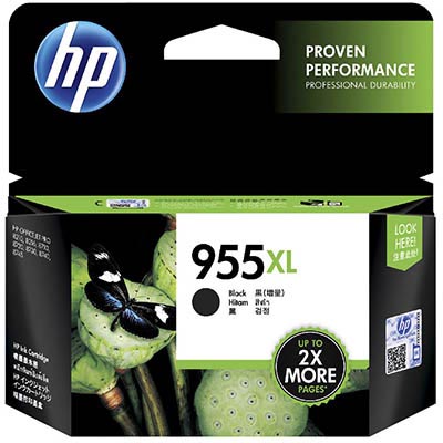 Image for HP L0S72AA 955XL INK CARTRIDGE HIGH YIELD BLACK from MOE Office Products Depot Mackay & Whitsundays