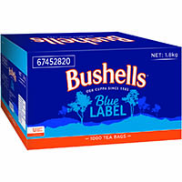 bushells blue label tea bags carton 1000