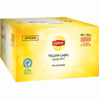 lipton quality string and tag tea bags carton 1000