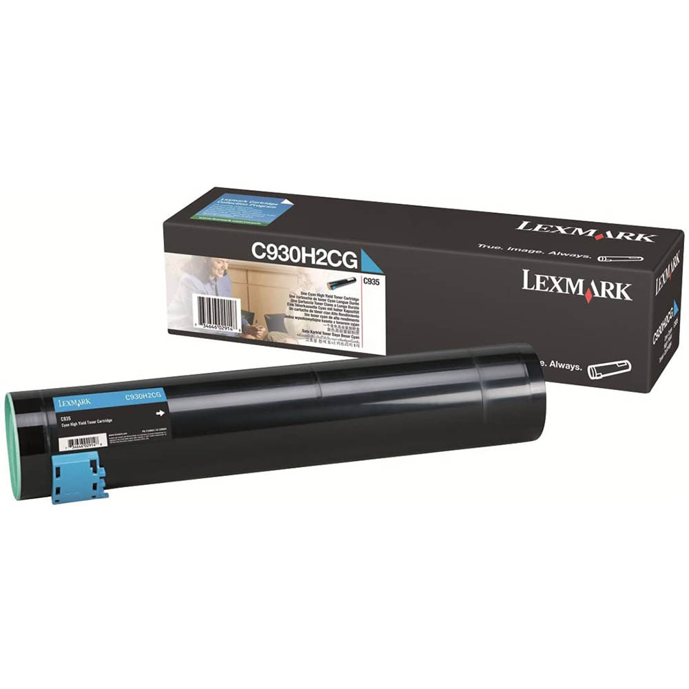 Image for LEXMARK C935 TONER CARTRIDGE CYAN from Office Products Depot Gold Coast