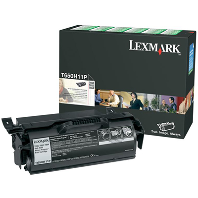 Image for LEXMARK T650H11P PREBATE TONER CARTRIDGE BLACK from Ross Office Supplies Office Products Depot