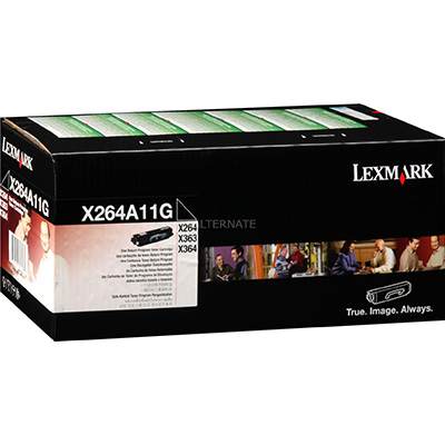 Image for LEXMARK X264A11G TONER CARTRIDGE BLACK from MOE Office Products Depot Mackay & Whitsundays