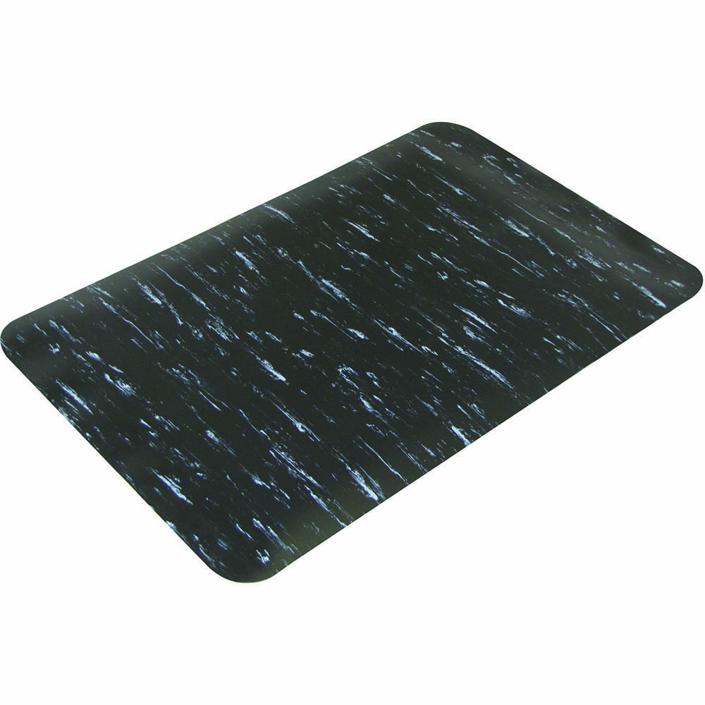 Image for MATTEK MARBLE FOOT ANTI-FATIGUE SIT-STAND MAT BLACK 900 X 1200MM from Ross Office Supplies Office Products Depot
