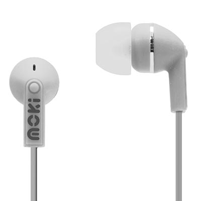 Image for MOKI DOTS NOISE ISOLATION EARBUDS WHITE from MOE Office Products Depot Mackay & Whitsundays
