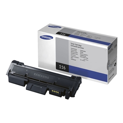 Image for SAMSUNG MLT D116S TONER CARTRIDGE STANDARD YIELD BLACK from Albany Office Products Depot