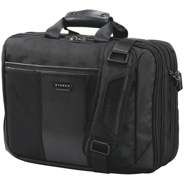 Image for EVERKI VERSA PREMIUM TRAVEL FRIENDLY LAPTOP BRIEFCASE 17.3 INCH BLACK from OFFICEPLANET OFFICE PRODUCTS DEPOT