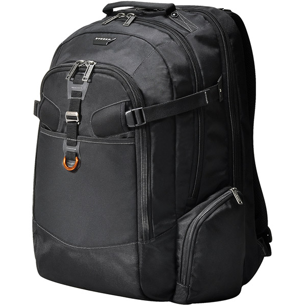 Image for EVERKI TITAN LAPTOP BACKPACK 18.4 INCH BLACK from MOE Office Products Depot Mackay & Whitsundays