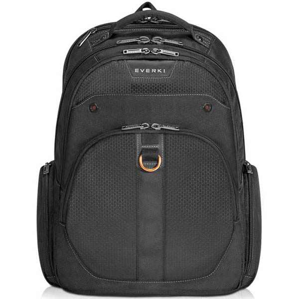 Image for EVERKI ATLAS TRAVEL FRIENDLY LAPTOP BACKPACK 15.6 INCH BLACK from Office Products Depot