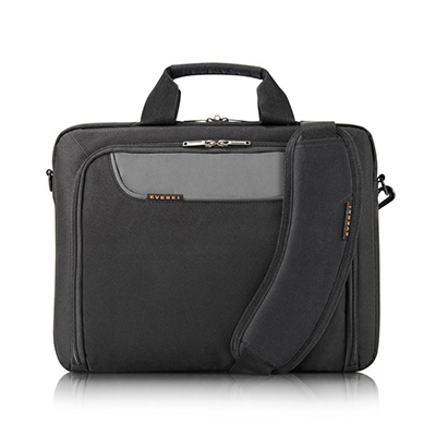Image for EVERKI ADVANCE LAPTOP BAG BRIEFCASE 14.1 INCH BLACK from Office Business Office Products Depot