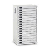 lapcabby device ac multi door cabinet lyte 16 15 inches silver