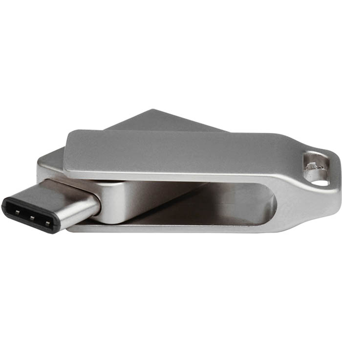 Image for SHINTARO OTG POCKET DISK DRIVE USB-C 3.0 128GB GREY from MOE Office Products Depot Mackay & Whitsundays