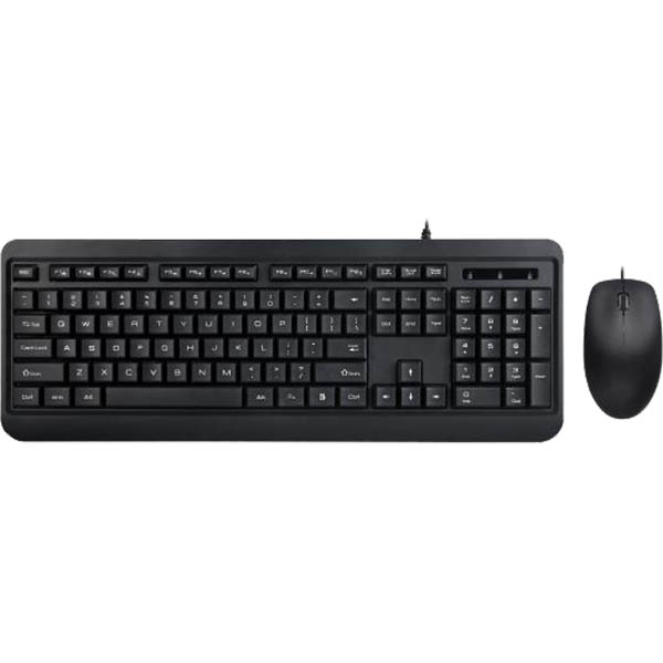 Image for SHINTARO SH-KBM-02 WIRED KEYBOARD AND MOUSE COMBO BLACK from OFFICEPLANET OFFICE PRODUCTS DEPOT