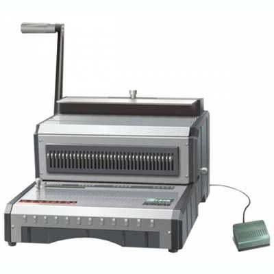 Image for QUPA D310 ELECTRIC BINDING MACHINE WIRE COMB GREY from OFFICEPLANET OFFICE PRODUCTS DEPOT