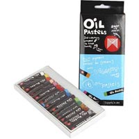 micador colourfun oil pastels assorted pack 16