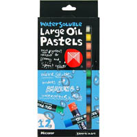 micador watersoluble large oil pastels assorted pack 12