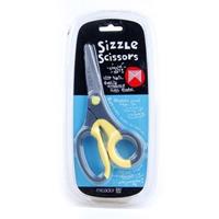 micador sizzle scissors rounded 155mm yellow