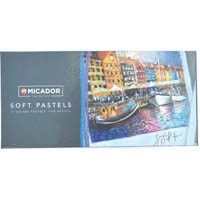 micador soft square pastels assorted pack 12