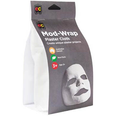 Image for EDUCATIONAL COLOURS MODWRAP PLASTER BANDAGE 100MM X 4.5M WHITE from Ross Office Supplies Office Products Depot