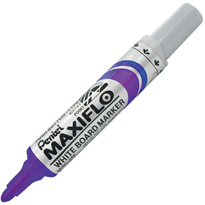 Image for PENTEL MWL5 MAXIFLO WHITEBOARD MARKER BULLET 2.1MM VIOLET from MOE Office Products Depot Mackay & Whitsundays