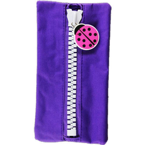 Image for PROTEXT PENCIL CASE LADYBIRD CHARACTER PURPLE from Total Supplies Pty Ltd