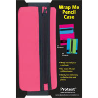 protext wrap me pencil case magenta