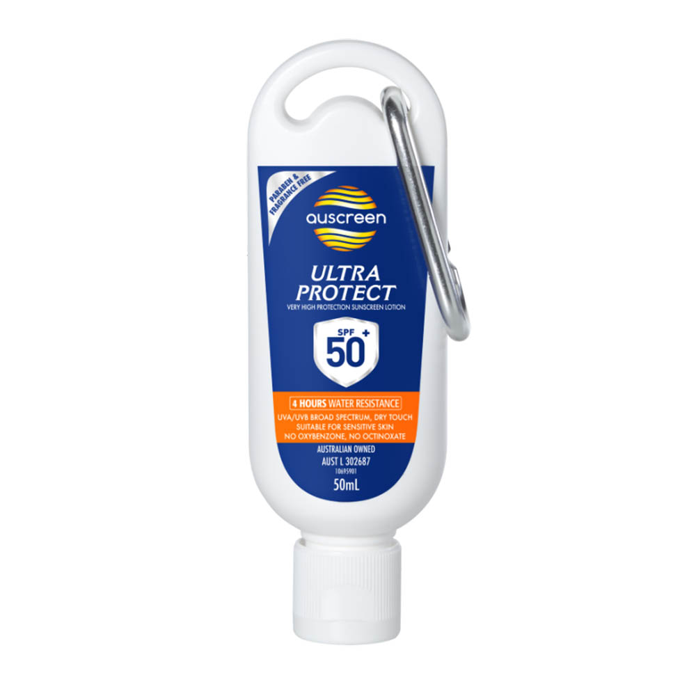 Image for AUSCREEN SUNSCREEN LOTION ULTRA PROTECT SPF50+ 50ML from Ross Office Supplies Office Products Depot