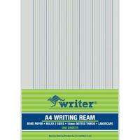 writer writing paper 60gsm 14mm dotted thirds landscape a4 500 sheets
