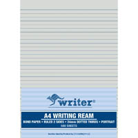 writer writing paper 60gsm 24mm dotted thirds portrait a4 500 sheets